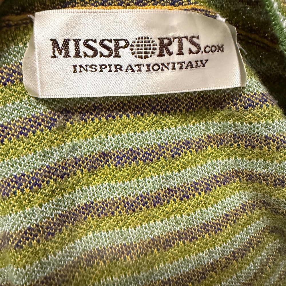 Multicolor Patterned Knit Dress - Picture 4 of 4